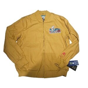 Starter NFL Super Bowl LVII 57 Arizona MSX Michael Strahan‎ Varsity Jacket Sz XL